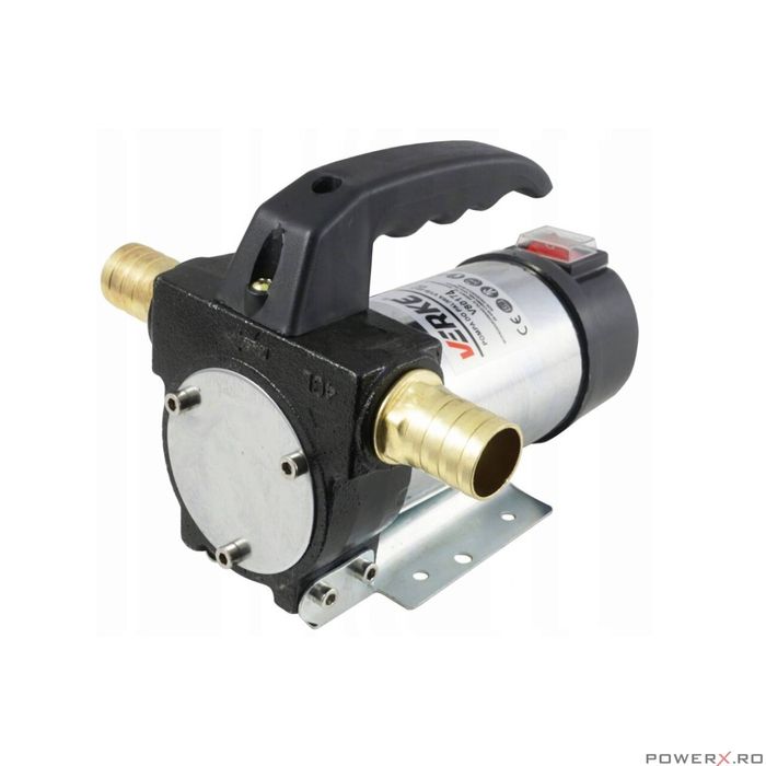 Pompa transfer combustibil 24V 160W 50l / min, Verke