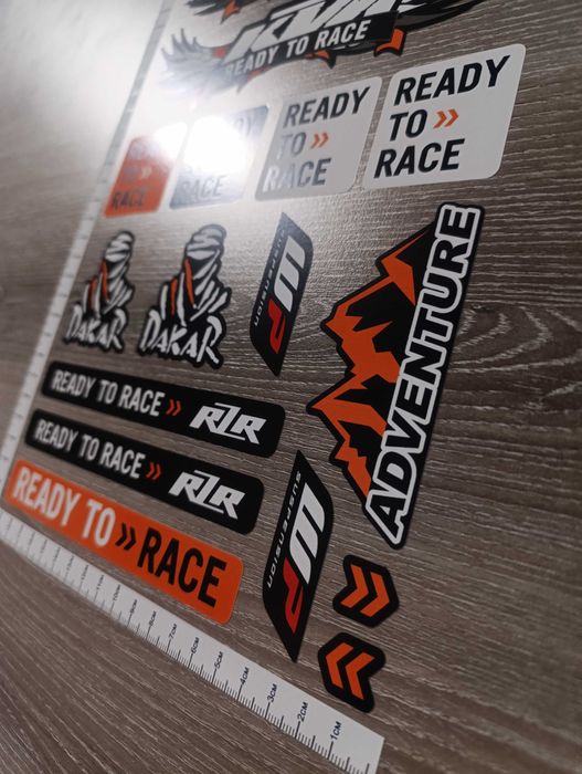 Стикери КТМ KTM Stickers 16 бр. Ready to race Dakar