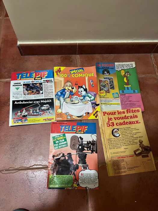 Списания Pif на френски език