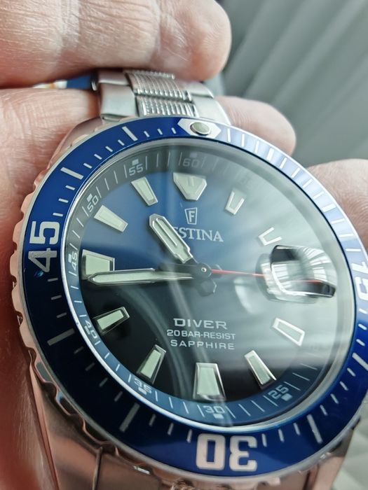 Ceas Festina F20669/1 42 mm, 20 ATM, Quartz