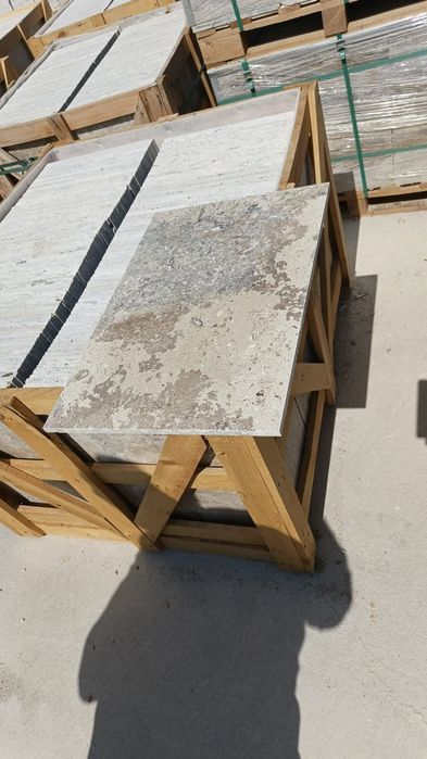 Травертин Силвър Френч Патерн сет - 49 лв.м2 с ДДС