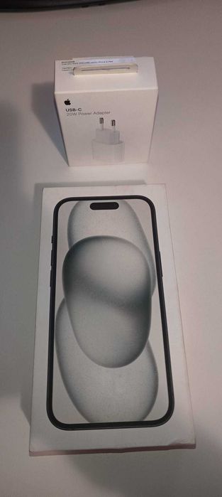 IPhone 15, 128GB, negru, neutilizat