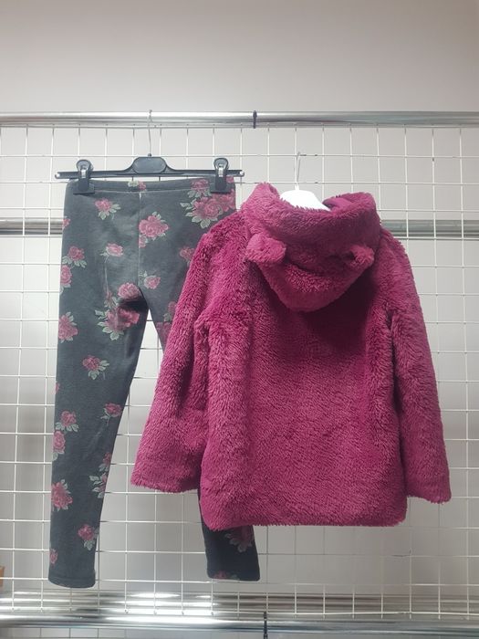 Лот рр128 ватиран клин и пухено горнище с качулка