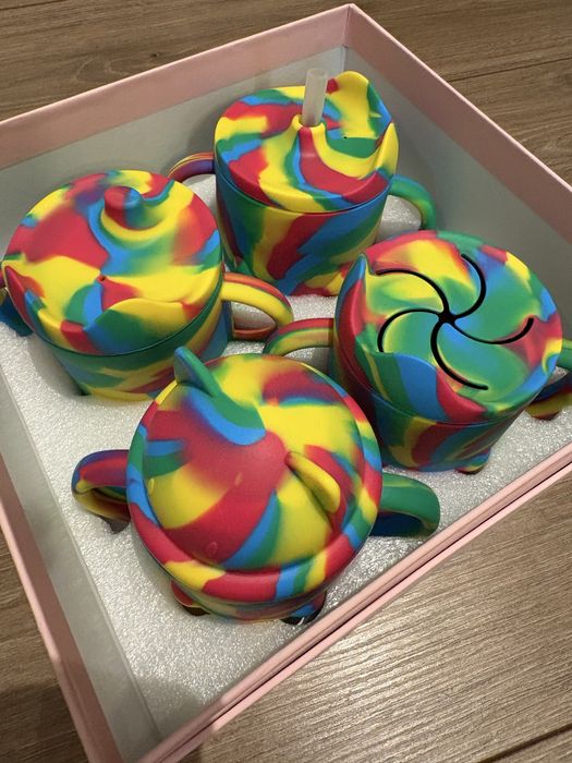 Set cani silicon bebelusi Lqmbaby