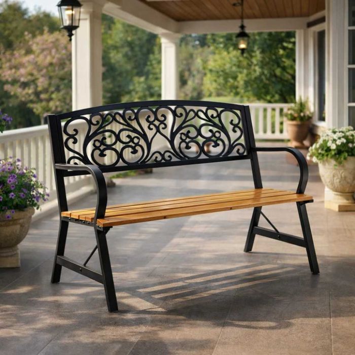 Елегантна градинска пейка GARDEN LINE