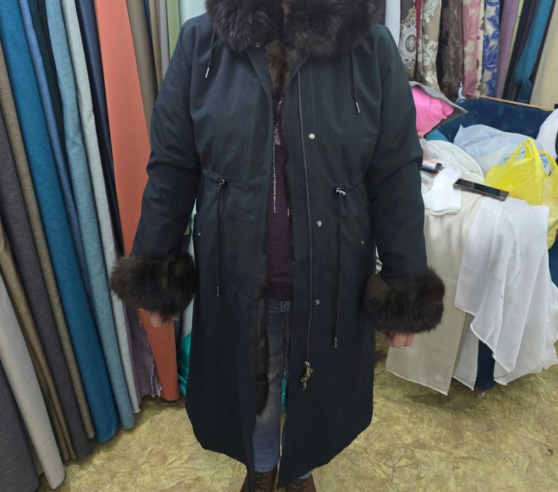 Парка зимняя очень теплая