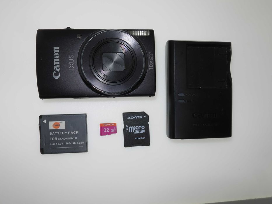Canon IXUS 157 компактен цифров фотоапарат камера 20MP комплект