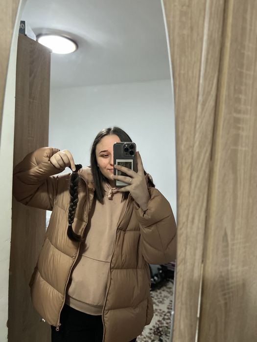 Coadă de păr natural impletită nevopsita