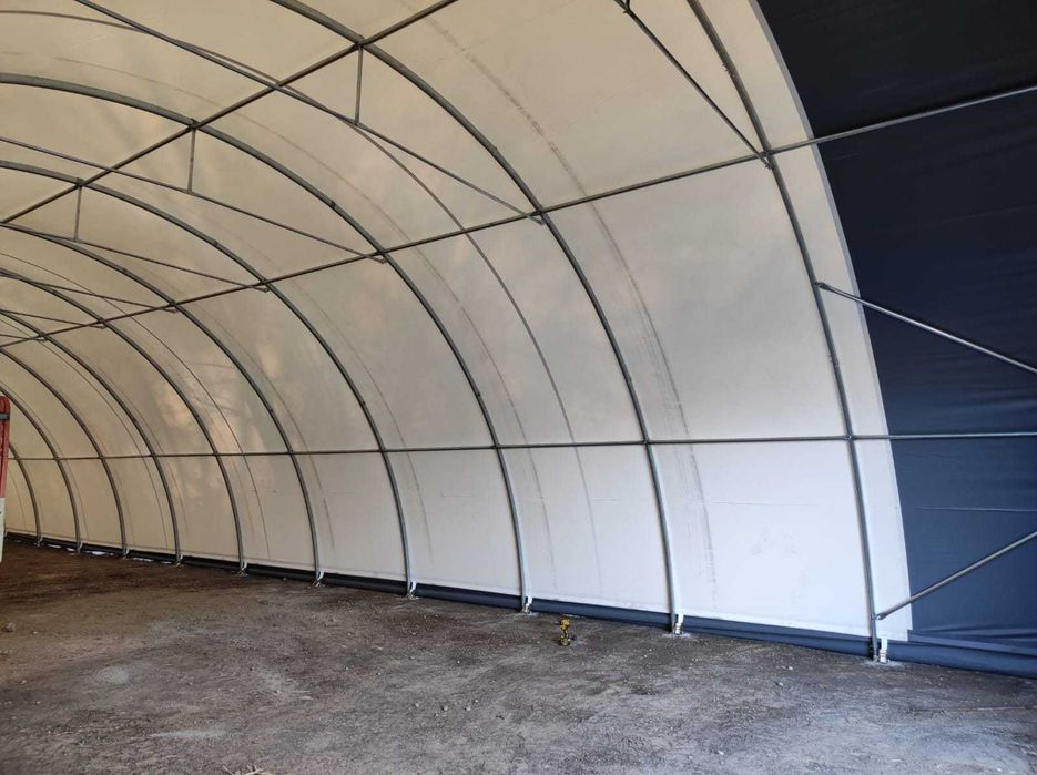 Cort industrial semirotund 9,15X16 nou cu garantie