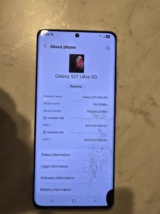 Piese Samsung Galaxy S21 ultra