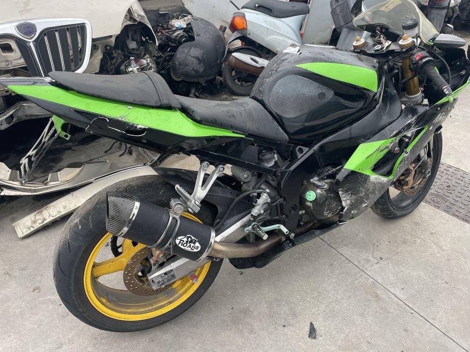 Kawasaki zx6r 636 на части