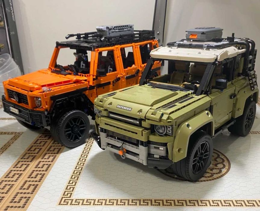 Set Tip Lego Land Rover Defender Technic 2573 piese