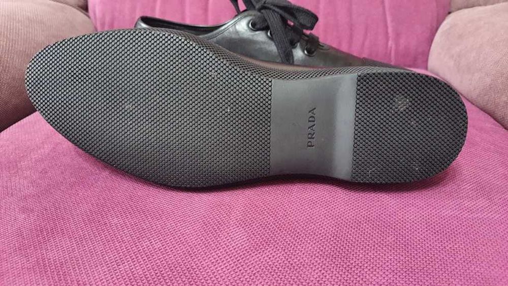 Pantofi envogue full piele PRADA original 100% 2EG149 marime42 zero km