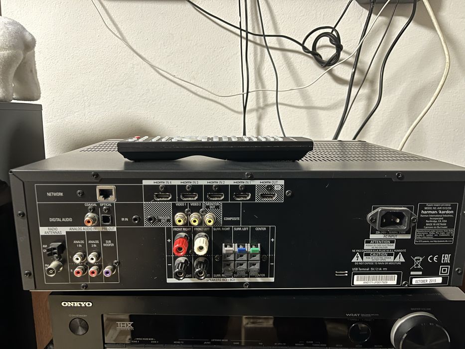 Receiver Harman Kardon AVR 151S 5.1/Arc/Internet/Spotify/isb