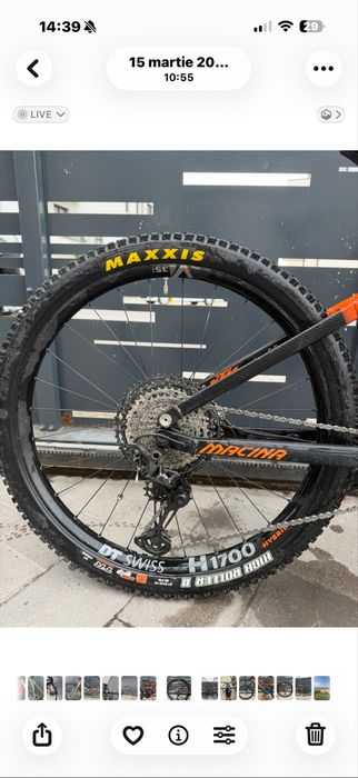 Bicicleta ktm electrica full suspension