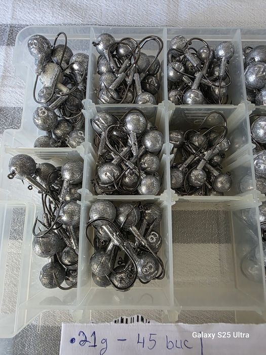 Jiguri fudo-171 buc+ cutie(naluci 7-10cm e jigul))