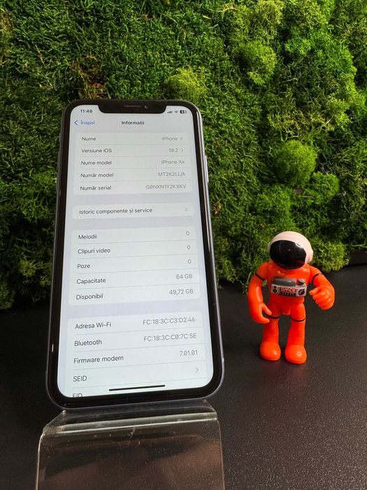 iPhone XR 64GB Blue Albastru 79% Baterie #2001