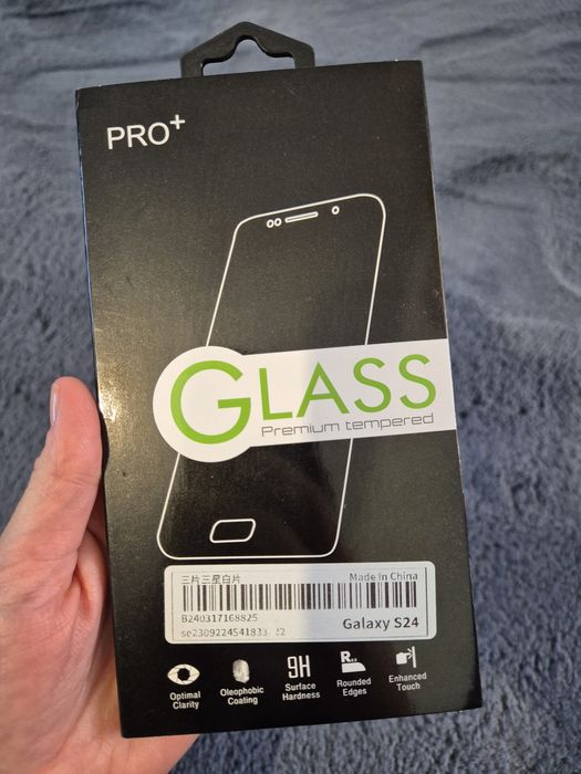 S 24- 3 folii tempered glass