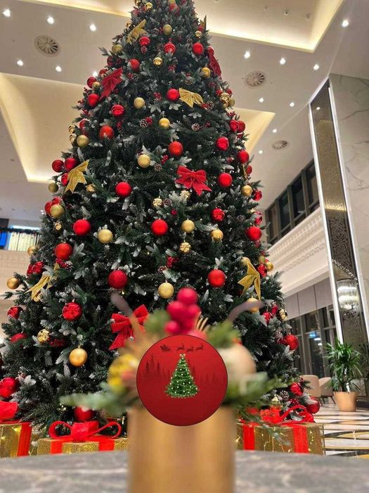 Новогодняя елка 5м.10м.15м, 20м, 25м Гигант. Новогодняя елка Реклама