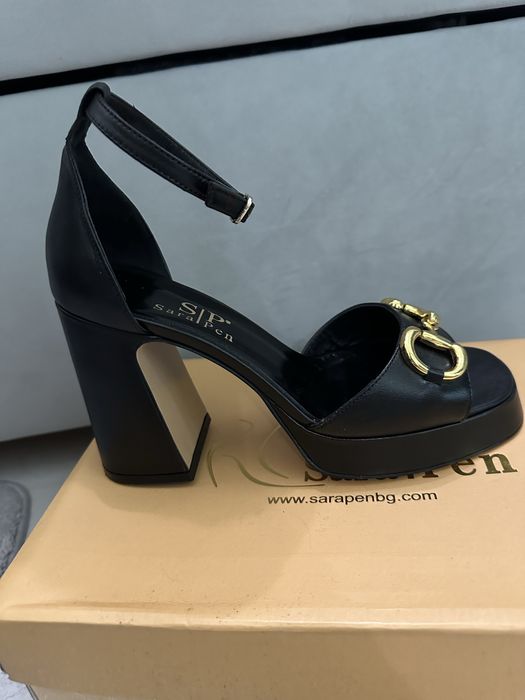 Sara Pen сандали с ток и платформа 37