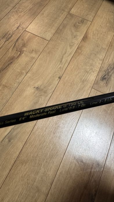 Vand lanseta spinning Illex Ashura Night Shadow S195UL Wacky Shake