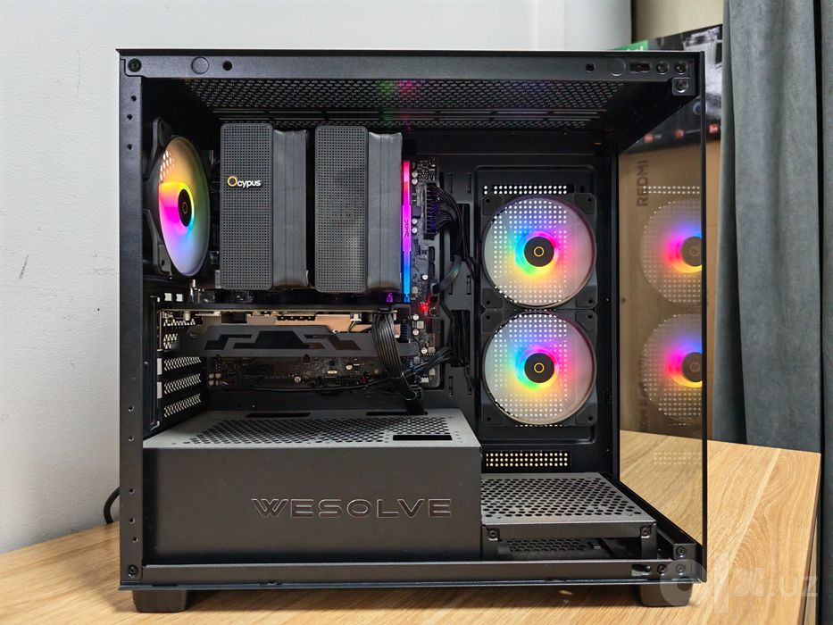 Игровой ПК / i5-14600KF / RTX 2060 Super 8GB / DDR4 32GB RAM / 1TB SSD
