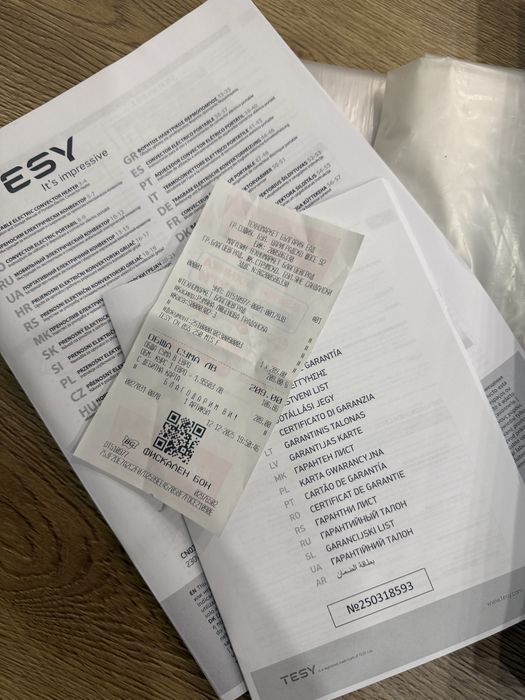 Конвектор TESY -с гаранция