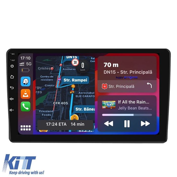 Navigatie Dedicata Ford Focus Transit (2005-2008), 9Inch, 6Gb Ram, 128