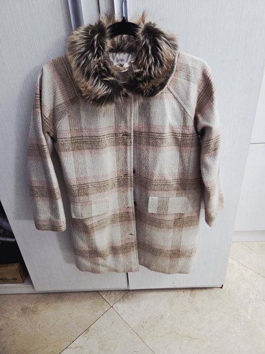 Vand palton fata, 146-152, 9-10-11 ani, Koton, impecabil