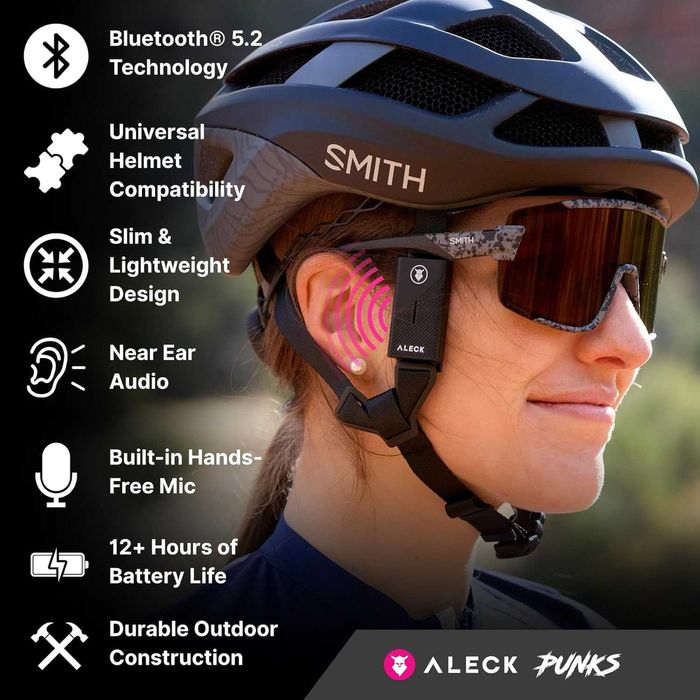 ALECK Punks - Boxe wireless Bluetooth pT cască bicicletă,sigilat