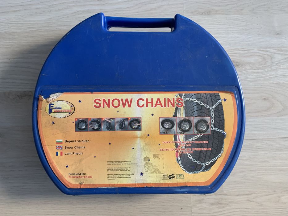 Вериги за сняг (нови) с транспортна кутия