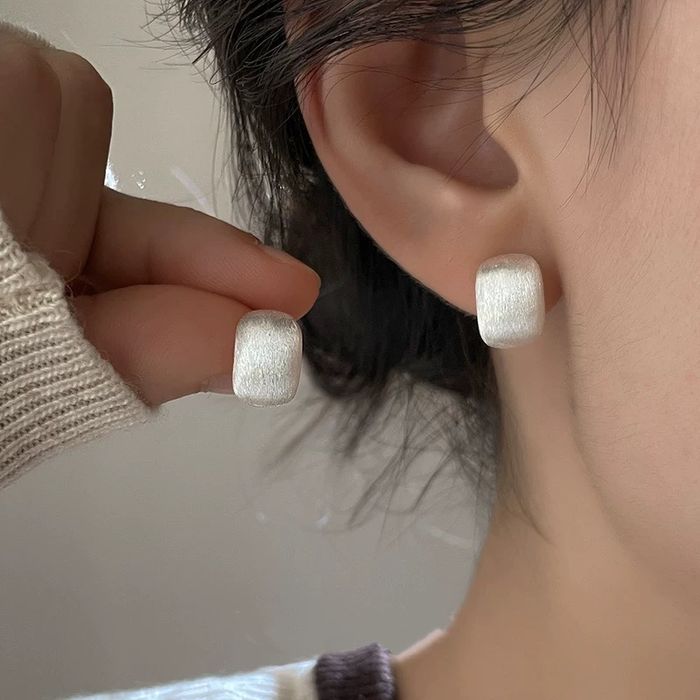 Серьги серебро S999 пробы