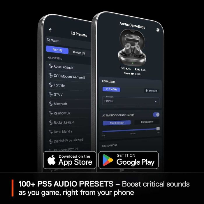 Casti gaming bt SteelSeries Arctis GameBuds pt PC, PS4|5,etc,sigilat