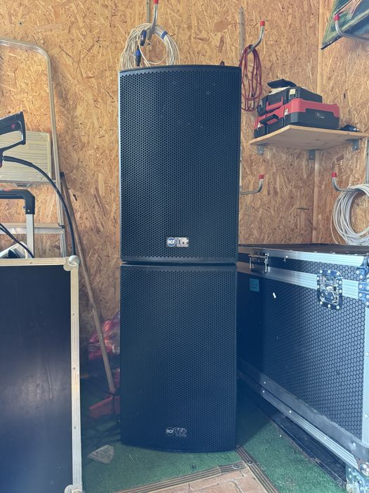 RCF TT25a & Huse + XLR