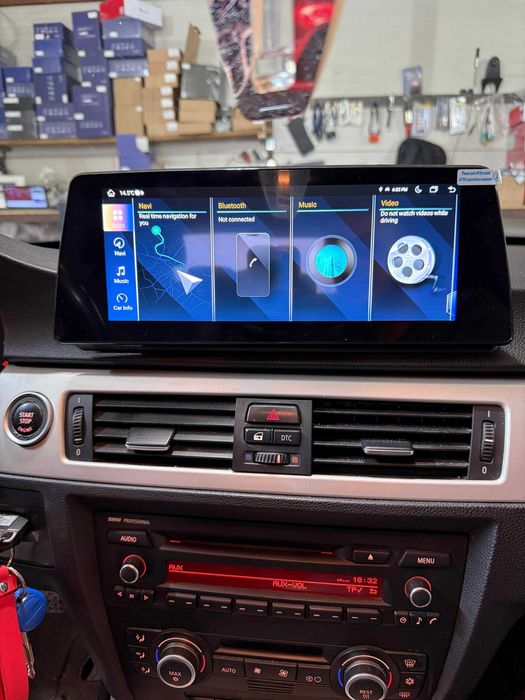 Navigatie Android BMW E90 Seria 3 Carplay Android Auto