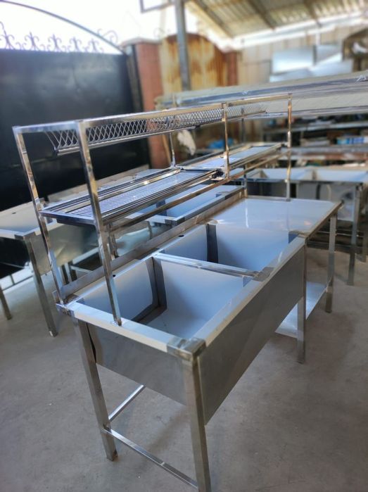 Мойки стол с рабочей зоной