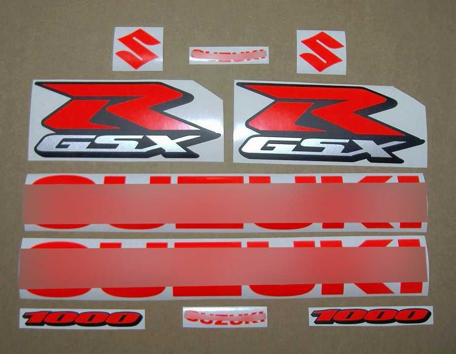 Стикери Сузуки GSXR 1000 различни цветове Suzuki гсхр лепенки