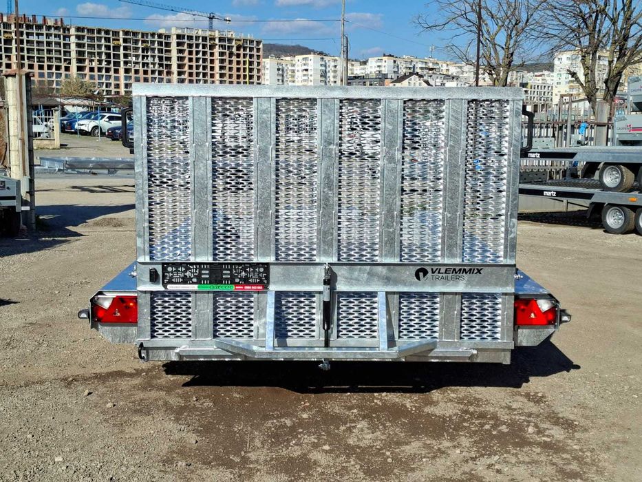 НОВО ремарке за строителна техника Vlemmix MT400 3500kg (3x1500kg)