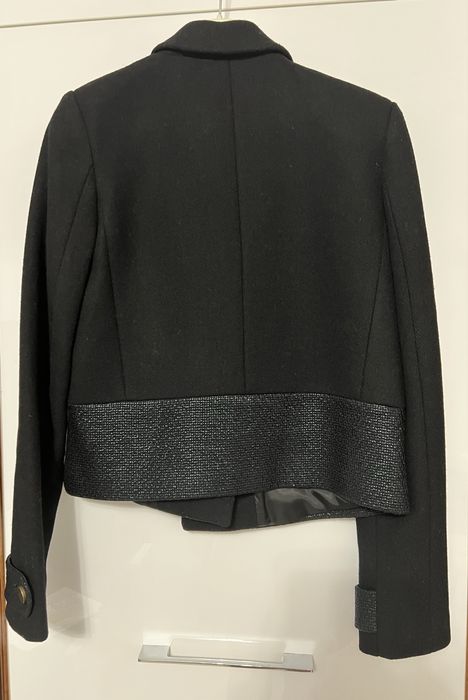 Jacheta nouă din stofa de lână, Zara , S
