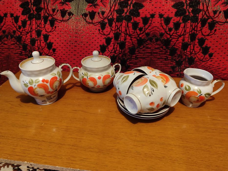 Чайный советский сервиз