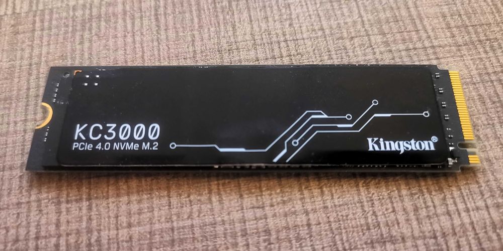NVME M.2 SSD 2TB Kingston KC3000 PCIe 4.0, Endurance - 1600TBW