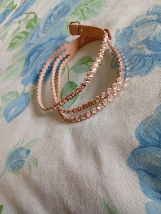 Оригинална гривна/чокър Swarovski Power Collection (Slake) – Бежова