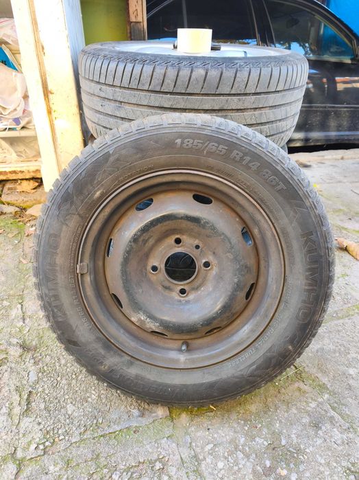 Гуми с джанти KUMHO - летни/зимни 14" (14-ки)
