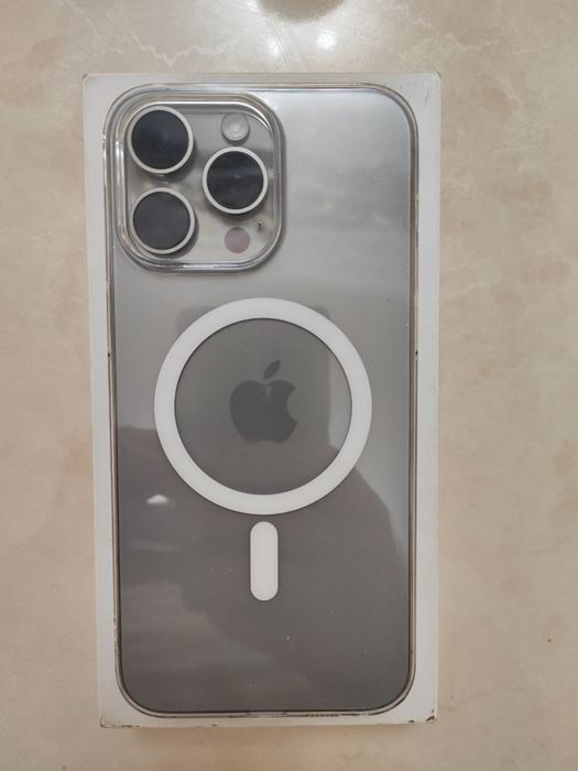 Iphone 15 pro max, ёмкость 100%, 256 ГБ память, Кор док бар.