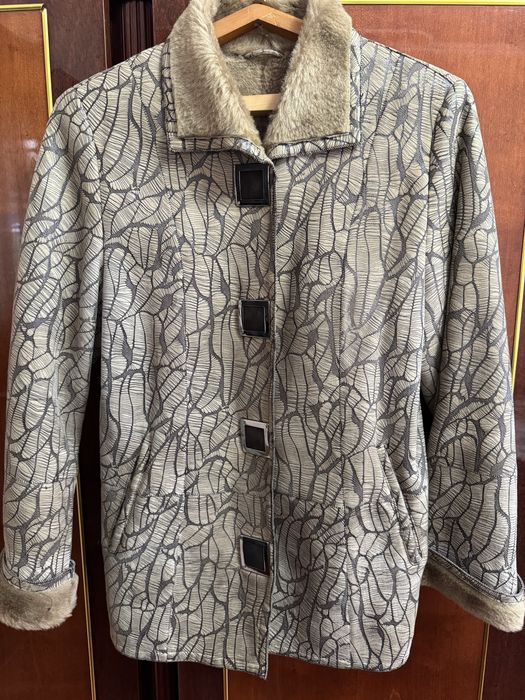 Куртка кожаная