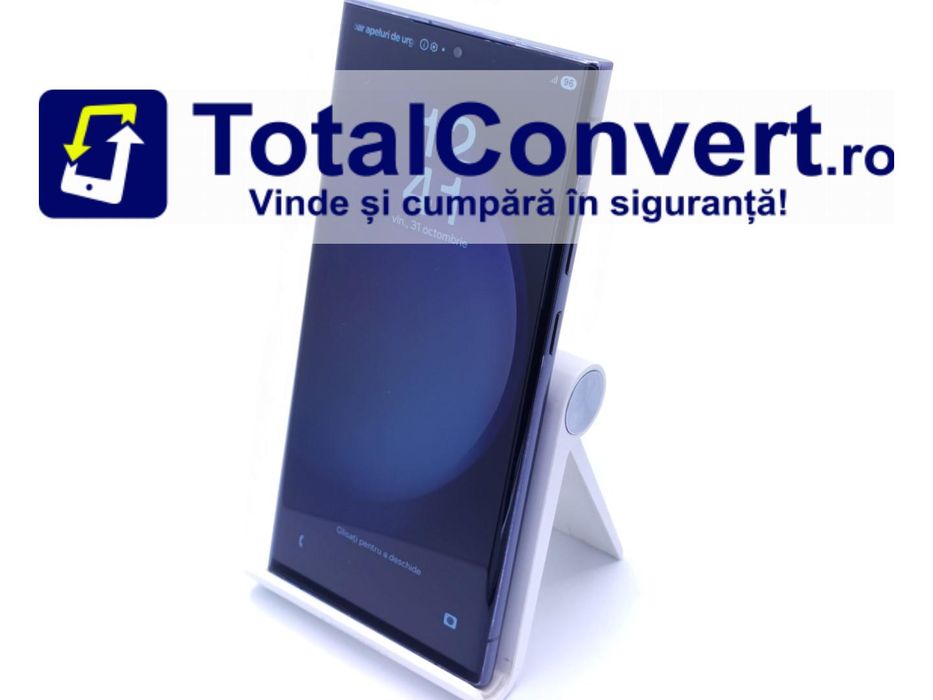 Samsung S23 Ultra 512GB Phantom Black 12GB, Garantie 24 luni | #D88048