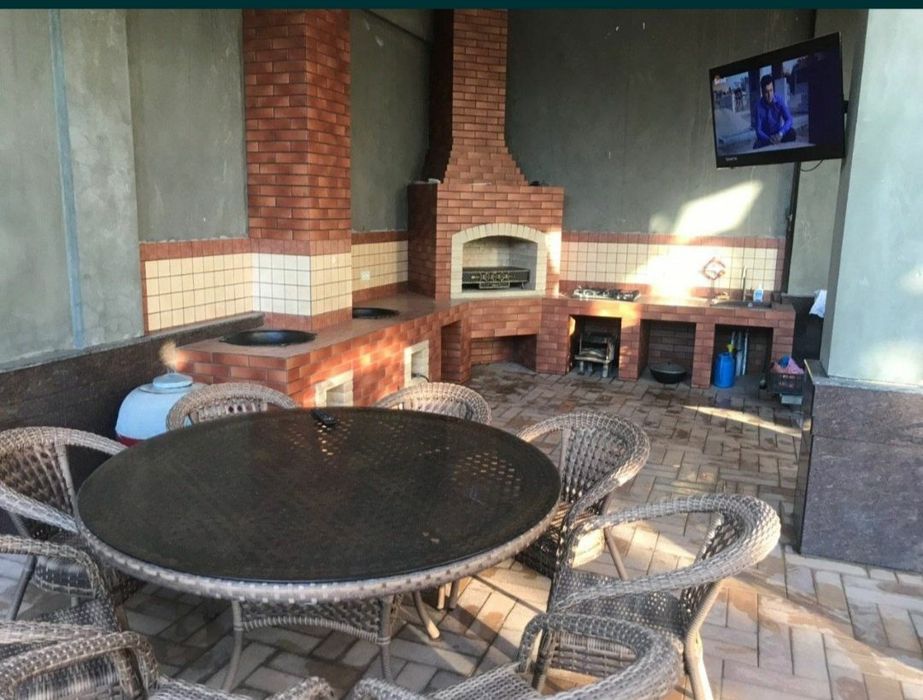 Barbekyu qozon ochoq yozgi oshxona quramza