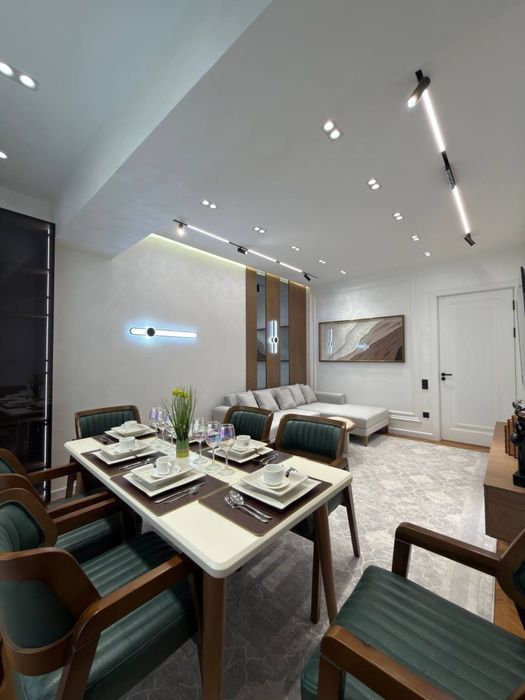 Просторная 4-к 100м², дизайнерский ремонт, Махтумкули