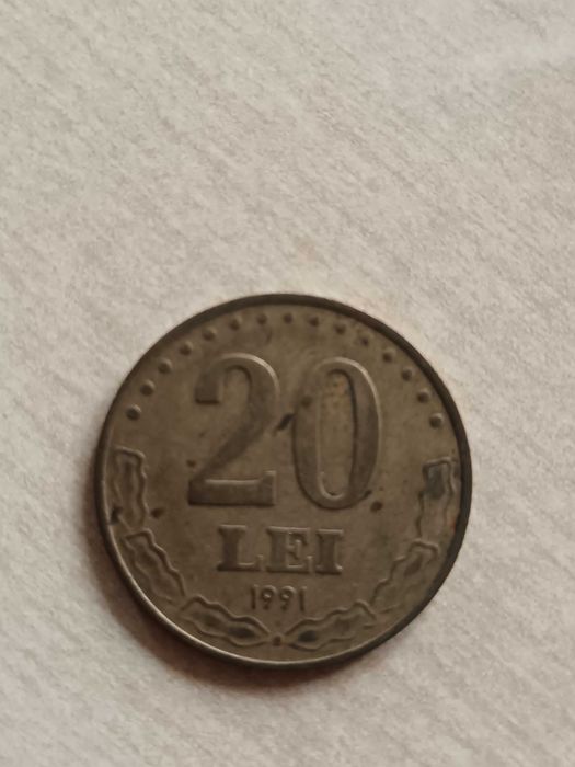Moneda 20 lei Stefan cel Mare