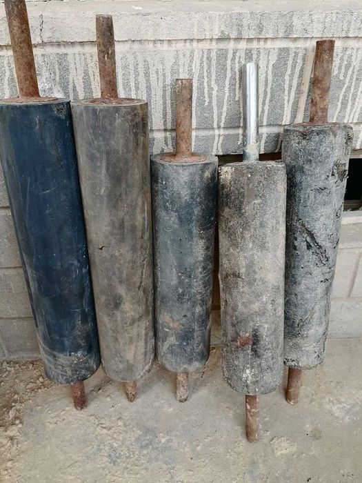 Вал лар нерж. темир, резина